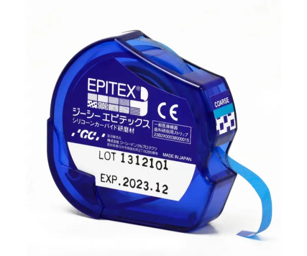 Штрипси пластикові Epitex 10 m Coars (синій). GC Gc (Японія)